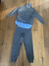 Seidensticker Bequeme Hose mit Rippbündchen Gr L 42/40 anthrazit Neu Strickhose