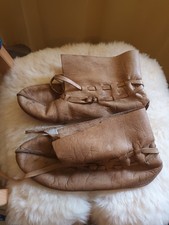 Wikinger Mittelalter Larp Schuhe Leder Größe 42