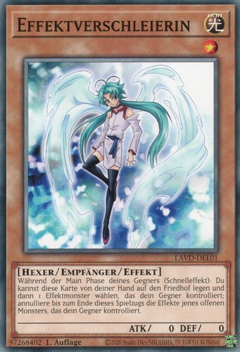 Yugioh effektverschleierin - 1x,