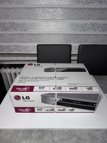 Rct699h dvd recorder vhs - lg,