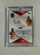 Topps 125 Jahre FC Bayern München Franck Ribery Luca Toni Dual Autogramm /10