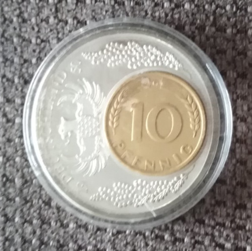 Medaille european currencies - european,