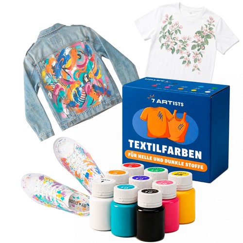 Artists textilfarbe set - 7,