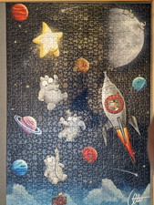 3 Puzzle, je 1000 Teile, ca