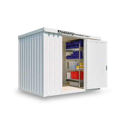 Isolierter lagercontainer - isolierter, /