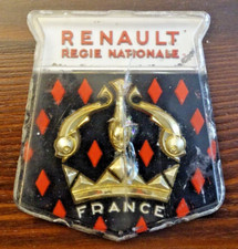 Renault Dauphine Oldtimer Emblem 1960iger Jahre, Logo, Typenschild