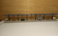 Vollmer H0 Bahnsteig Fertigmodell mit Beleuchtung A712