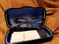 Gucci Brillenfassung GG 02310 schwarz,Titan, Größe 50-20 Nylor, Top Zustand