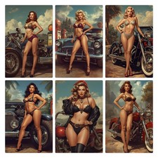 Sexy Pin Up Girl Poster Druck