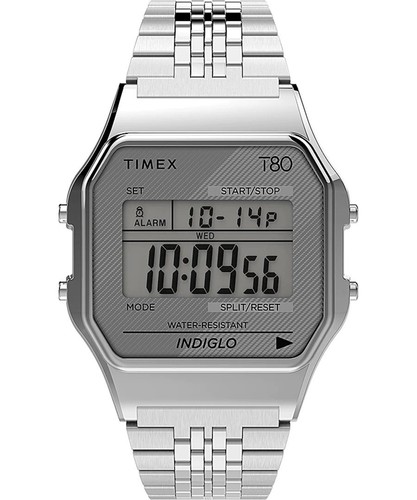 Timex t80 silber unisex - silber,