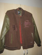 Collegejacke  für Herren Snipes Gr. L braun schwarz Herrenjacke