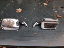 Motorrad Spiegel Paar, Chrom, M10 Rechtsgewinde, Seitenspiegel Set