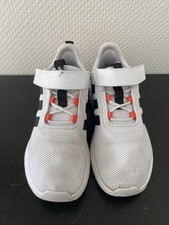 Adidas Kinder Turnschuhe, 38, weiß, mit 1-fach Klettverschluss, 1. Hand