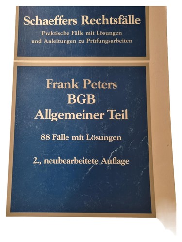Bgb allgemeiner teil - bgb,