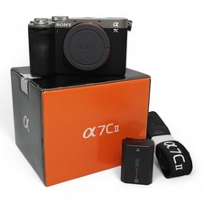 Sony Alpha 7C II Kamera Gehäuse Body Profi Sensorformat Vollformat 33 MP silber