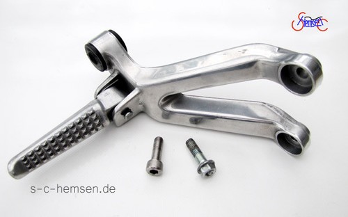Soziusfussraste mit halter - mit,