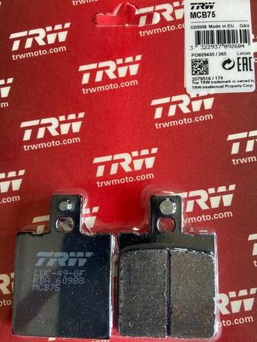 Mcb75 trw lucas bremsbelag - mcb75,