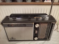 Grundig  Weltempfänger Satellit Transistor 5000 - Kofferradio mit Schutzhülle