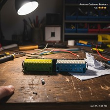 PE N Klemme mit Träger 2x22