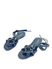Prada sandalias negras con - prada,