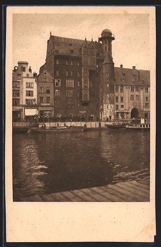 Ansichtskarte danzig blick - danzig,,
