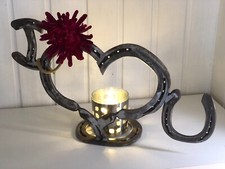 Hufeisen Deko Herz (I love you