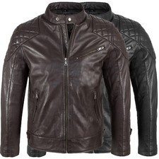 Echte Lederjacke Herren NEU