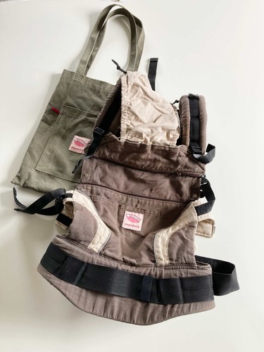 Manduca babytrage braun beige - babytrage,