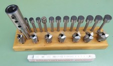 GFS Halter Gr.2 MK3 + HSS Zapfensenker Ø 24-36 Flachsenker Senker Führungszapfen