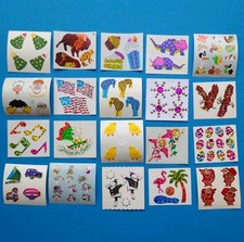 Stickerset 20x Stickeralbum Sticker Vintage 90er Jahre Mix Stickersammlung 