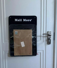 Post Brief Auffangtasche Tasche für Haustür Brief Postkasten Käfig Schutz