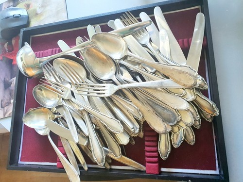 Versilbertes besteck 100er - besteck,