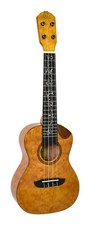 Ukulele Ortema Ruet-Qma Elite Serie gesteppter Ahorn massive Spitze Konzertgröße