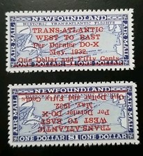 Newfoundland Stamps #C12/C12a