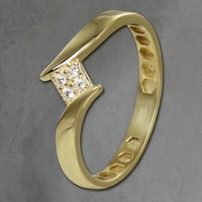 GoldDream Gold Ring Square
