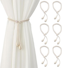 6 Stück Vorhang Raffhalter