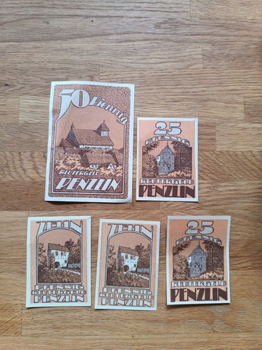 Penzlin reutergeld notgeld2 - notgeld2, x