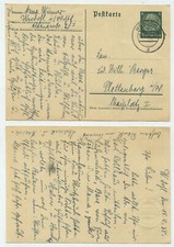 94814 - Ganzsache P 226 - Postkarte - Werdohl 18.8.1938 nach Plettenberg
