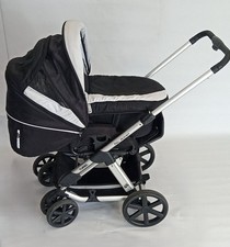 ABC-Design Turbo 6 Kombikinderwagen - Schwarz/Weiss  Set Komplett
