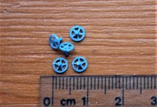 H0 Permot Hruska LKW Skoda 5x Handräder Ersatzteil