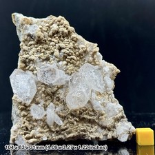 Seltener Herkimer Diamant Quarz mit natürlichen Doppelabschlüssen aus Belutschistan