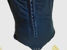 Damen Shaper Bauchweg Shapewear Bodysuit Mieder Korsett  2XL  Schwarz