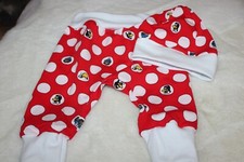 SALE-Babyset-Pumphose+Mütze-Handmade- -Gr 56-62-68 -rot