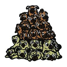 Lustiger Mops Welpen