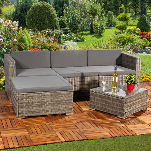 Sitzgruppe polyrattan - sitzgruppe,