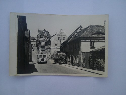 Auma schleizer straße - ak,
