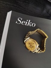 Seiko Automatikuhr Goldfarben mit Tagesanzeige – Citizen Armband | Vintage