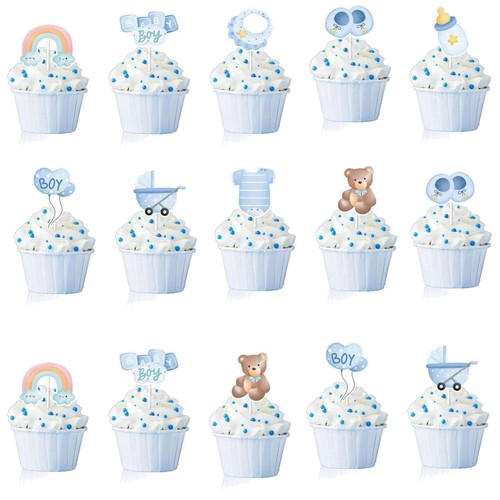 Babyparty tortendeko blau - babyparty,