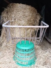 Wandheuraufe Heuraufe NEU Metallheuraufe Gitterraufe Wandraufe Pferd 77cm Raufe