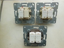 3x Serienschalter Tip 90, Jung 905, gebraucht